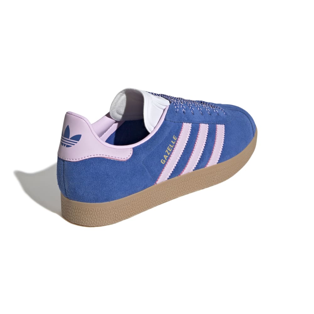 adidas Womens Gazelle - Blue / Orchid Fusion / Gum