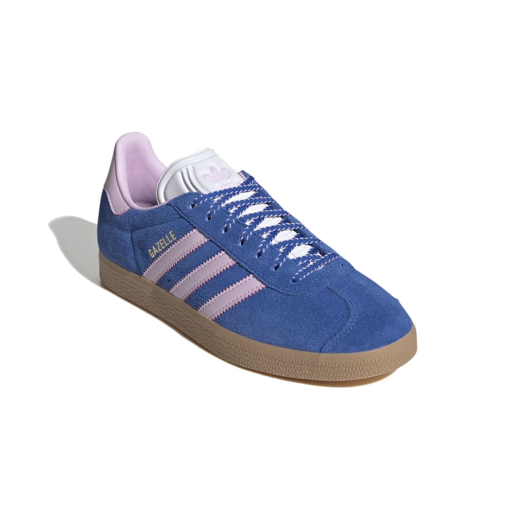 adidas Womens Gazelle - Blue / Orchid Fusion / Gum