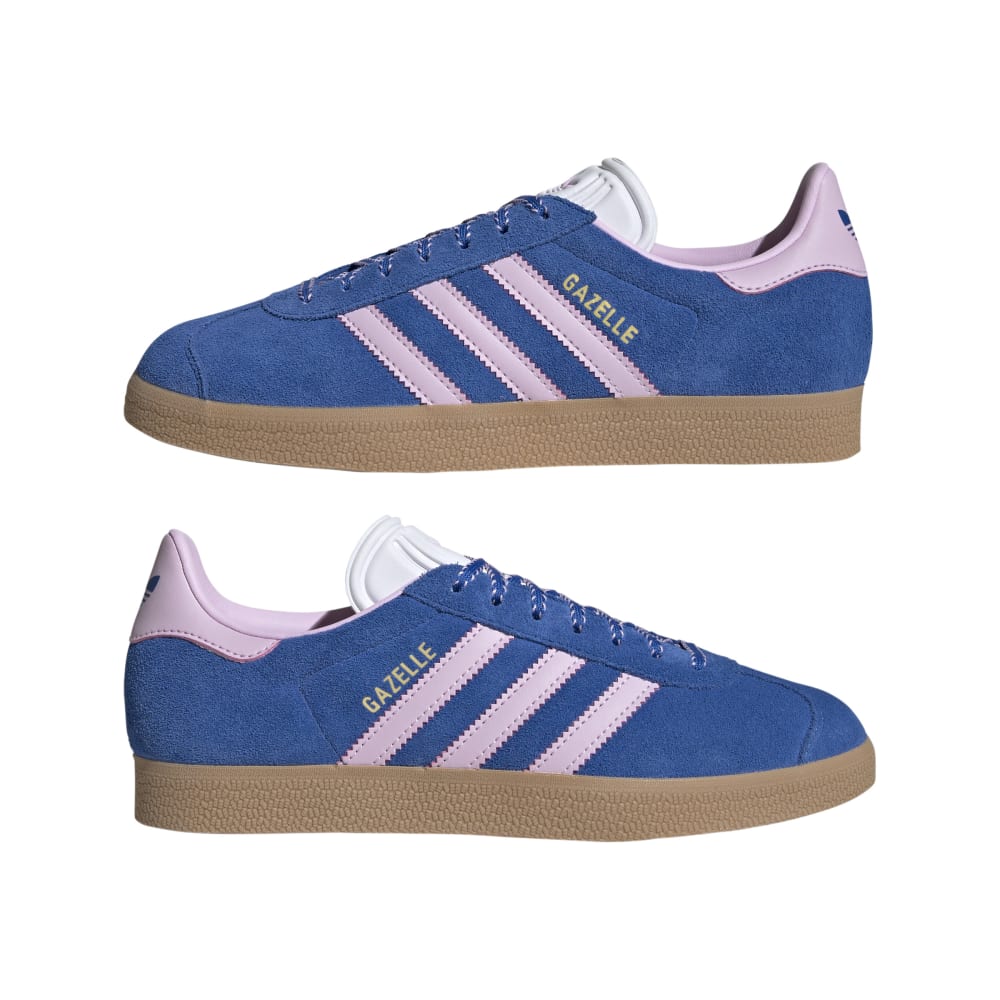adidas Womens Gazelle - Blue / Orchid Fusion / Gum
