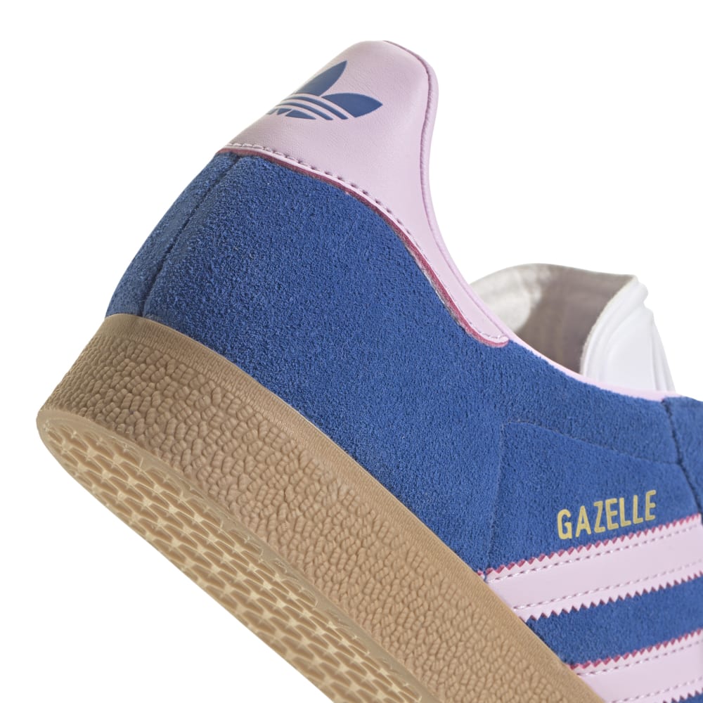 adidas Womens Gazelle - Blue / Orchid Fusion / Gum