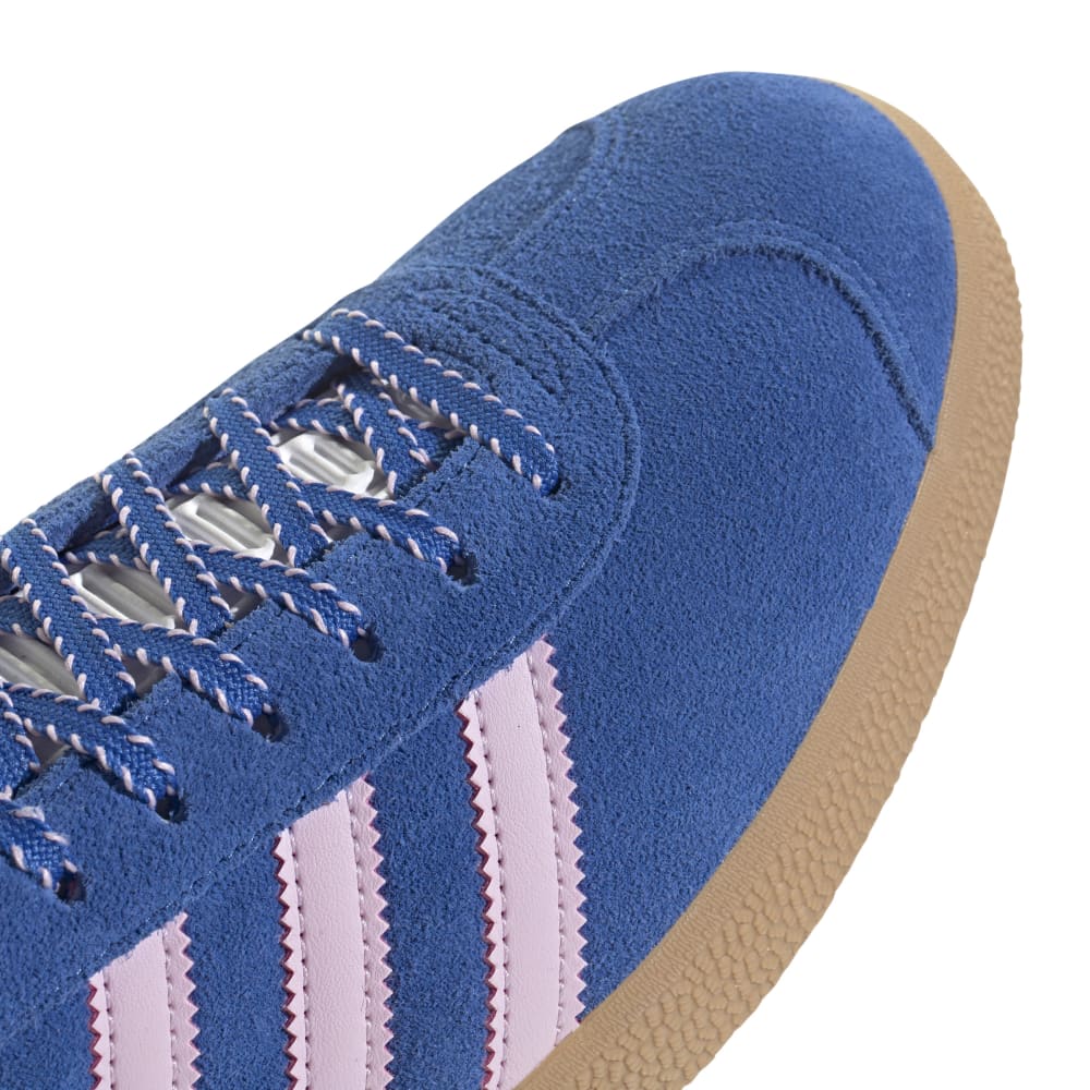adidas Womens Gazelle - Blue / Orchid Fusion / Gum