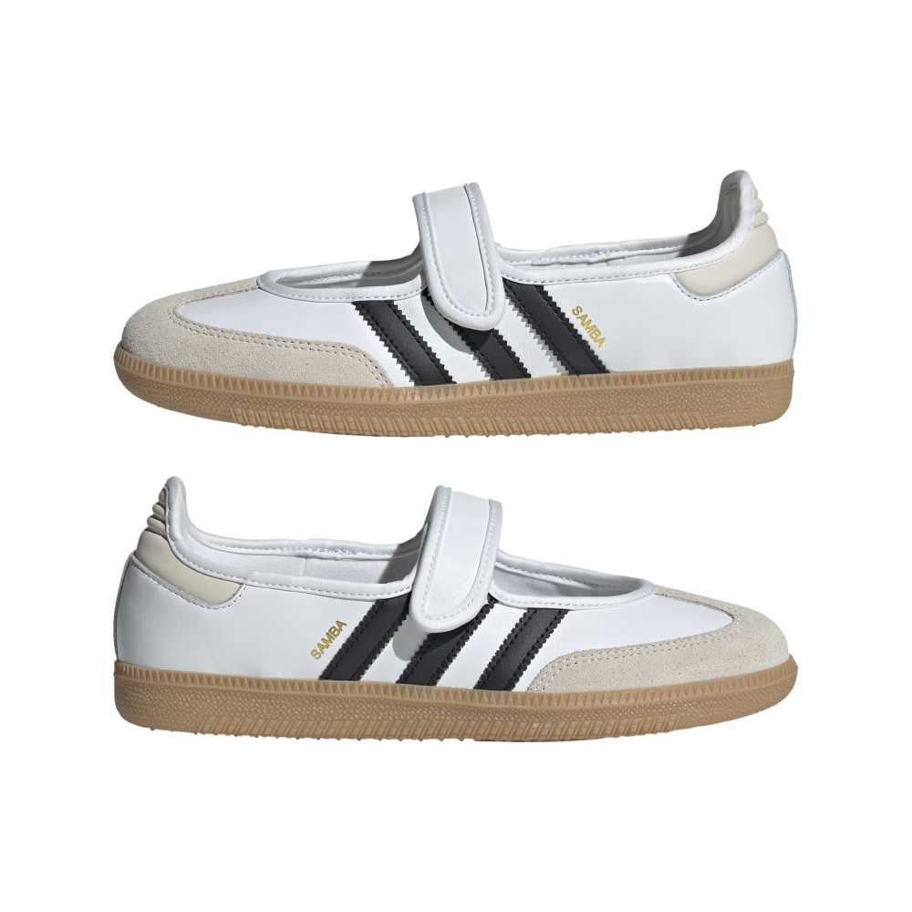 Adidas Womens Samba Jane - Cloud White / Alumina / Core Black