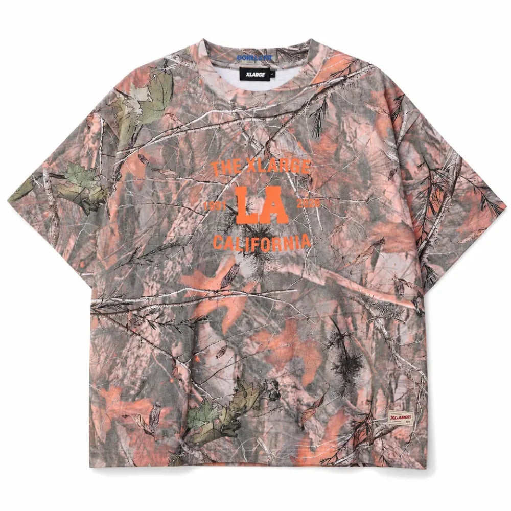 XLarge LA Camo Gorilla Fit Tee - Real Tree Camo