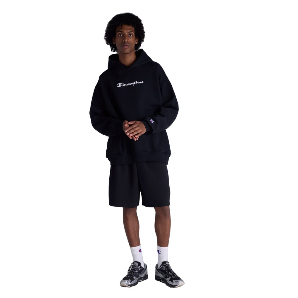 Champion Leg Mesh Basketball Short - Black