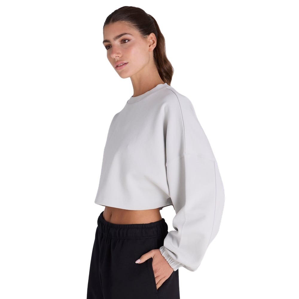 Champion Womens Base One Crew - Stardust Grey