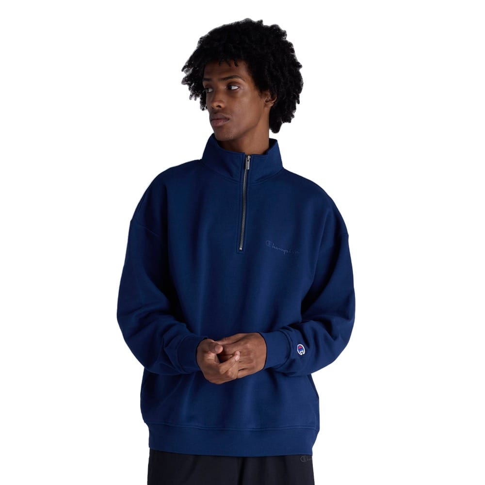 Champion Womens Leg Tonal Quarter Zip - Cranberry Tart