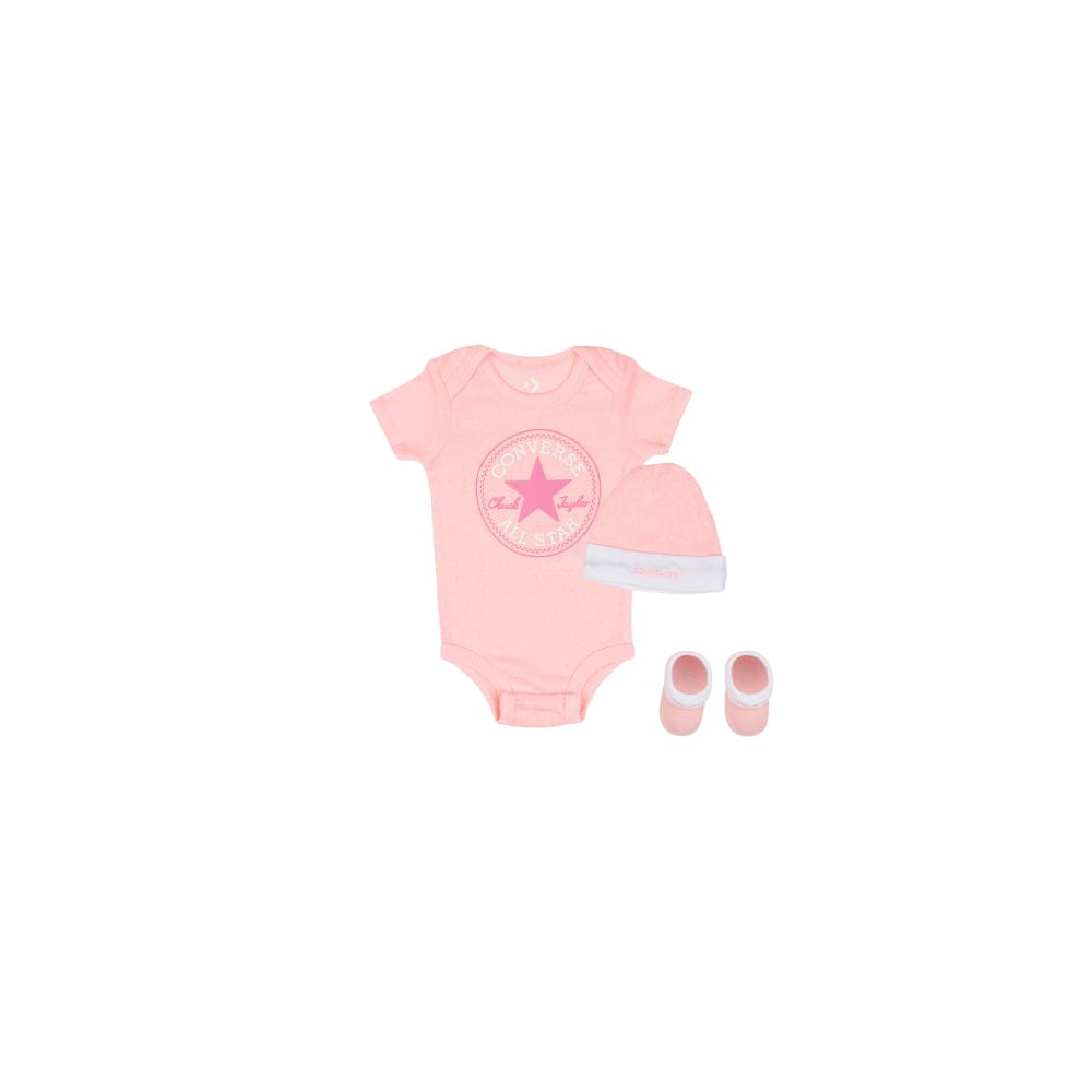 Converse Infants Chuck Patch 3 Piece Set - Arctic Punch
