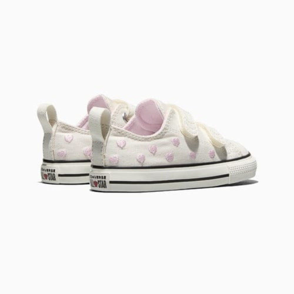 Converse Infants Chuck Taylor All Star Easy On Low Top - White / Bloom