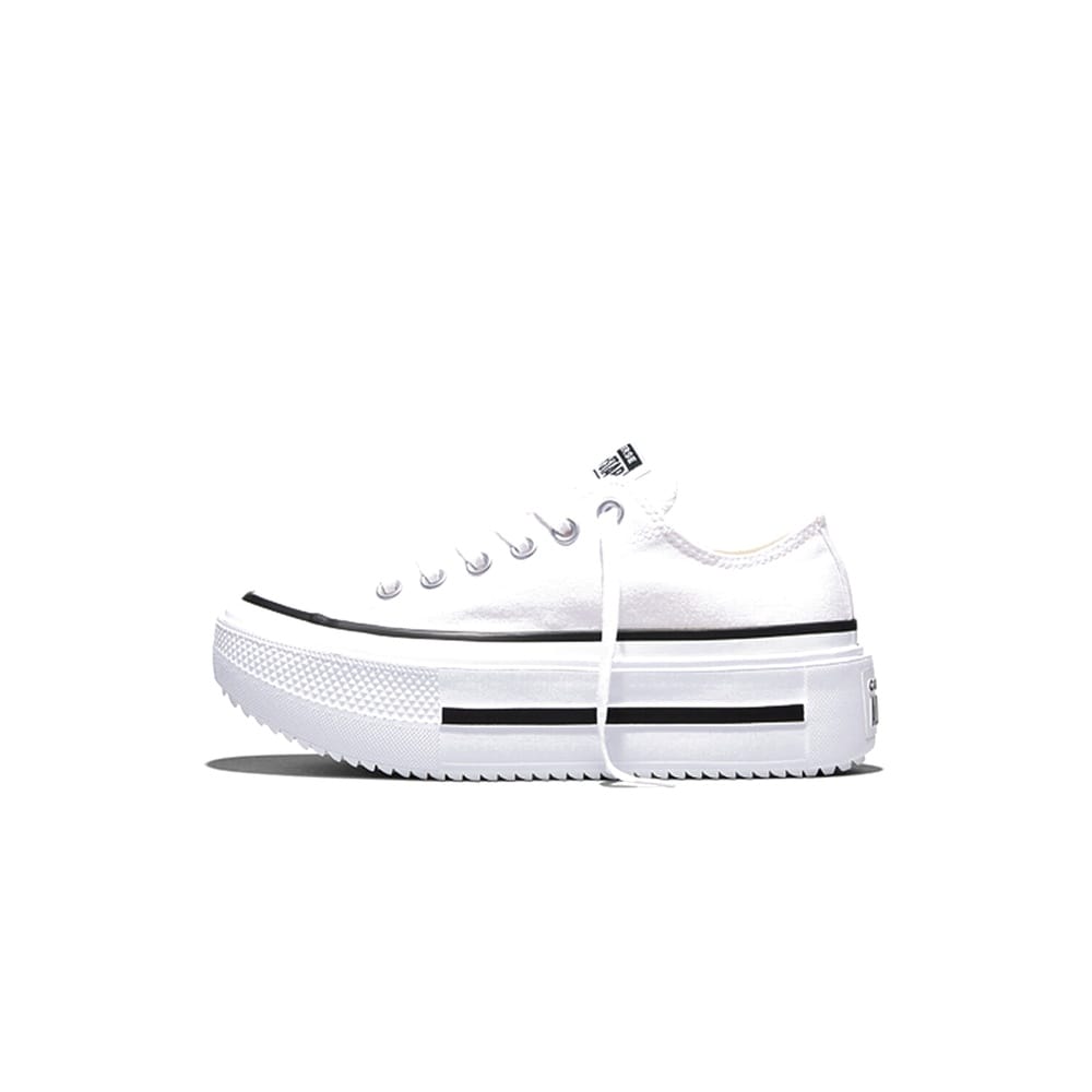 Converse Womens Chuck Taylor All Star Lift Double Stack Ox - Black / White