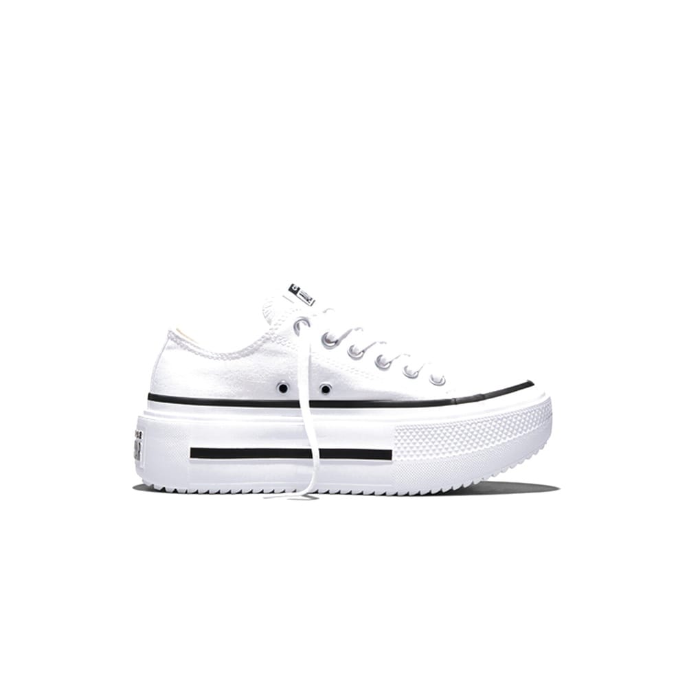 Converse Womens Chuck Taylor All Star Lift Double Stack Ox - Black / White