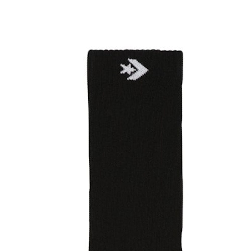 Converse Star Chevron Crew Sock 3 Pack - Black