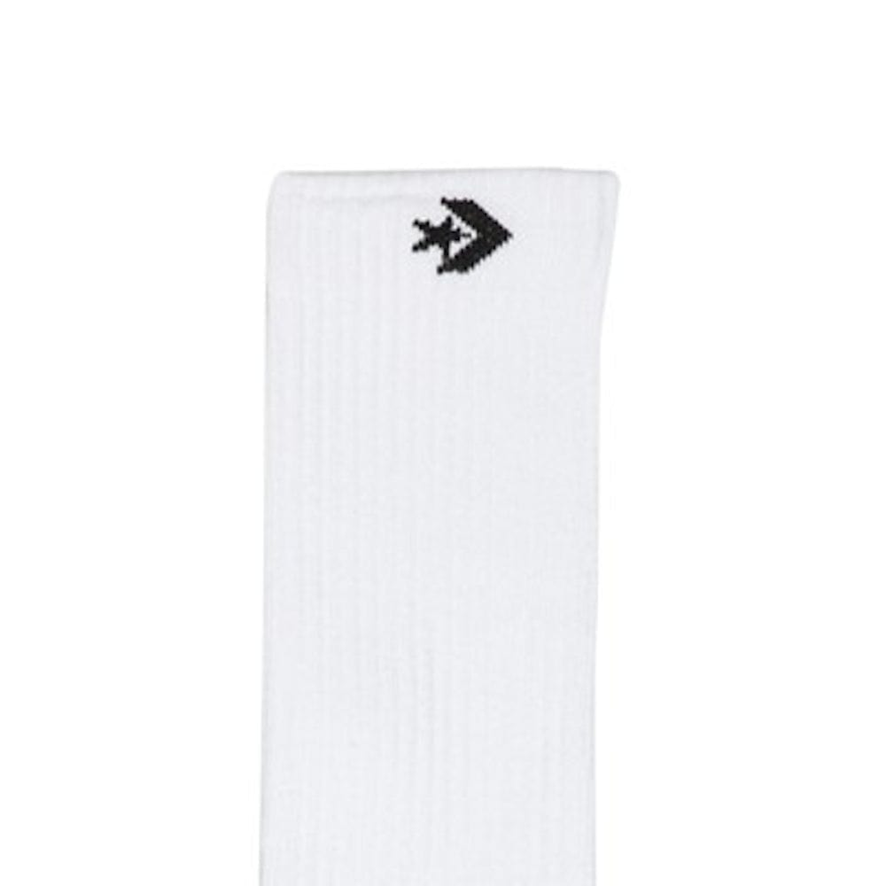 Converse Star Chevron Crew Sock 3 Pack - White