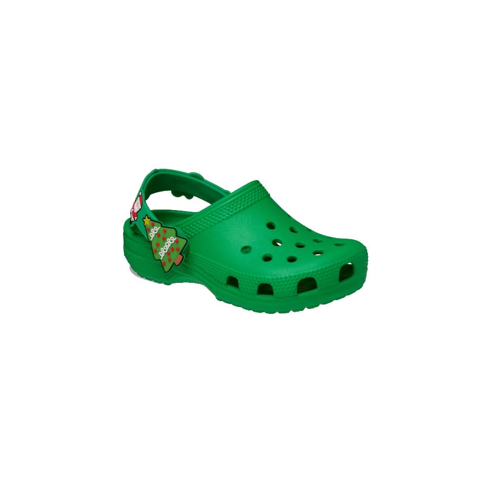 Crocs Infants Holiday Icon Lights Clog - Grass Green