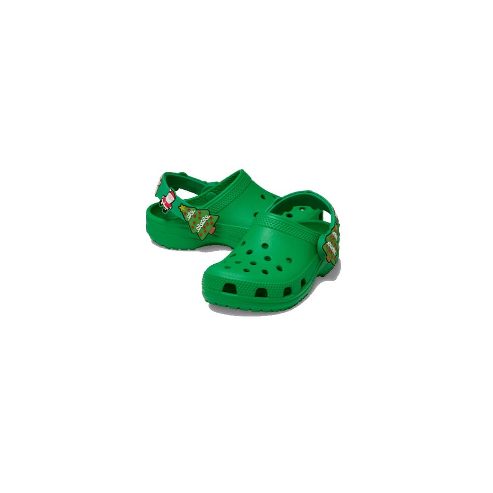 Crocs Infants Holiday Icon Lights Clog - Grass Green