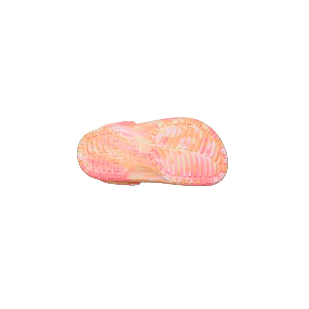 Crocs Kids Classic Marbled Clog - Guava / Multi