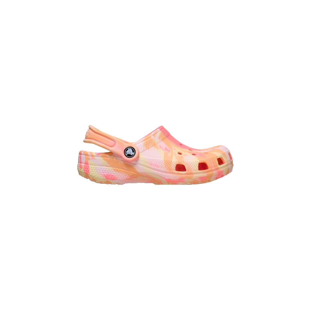 Crocs Kids Classic Marbled Clog - Guava / Multi