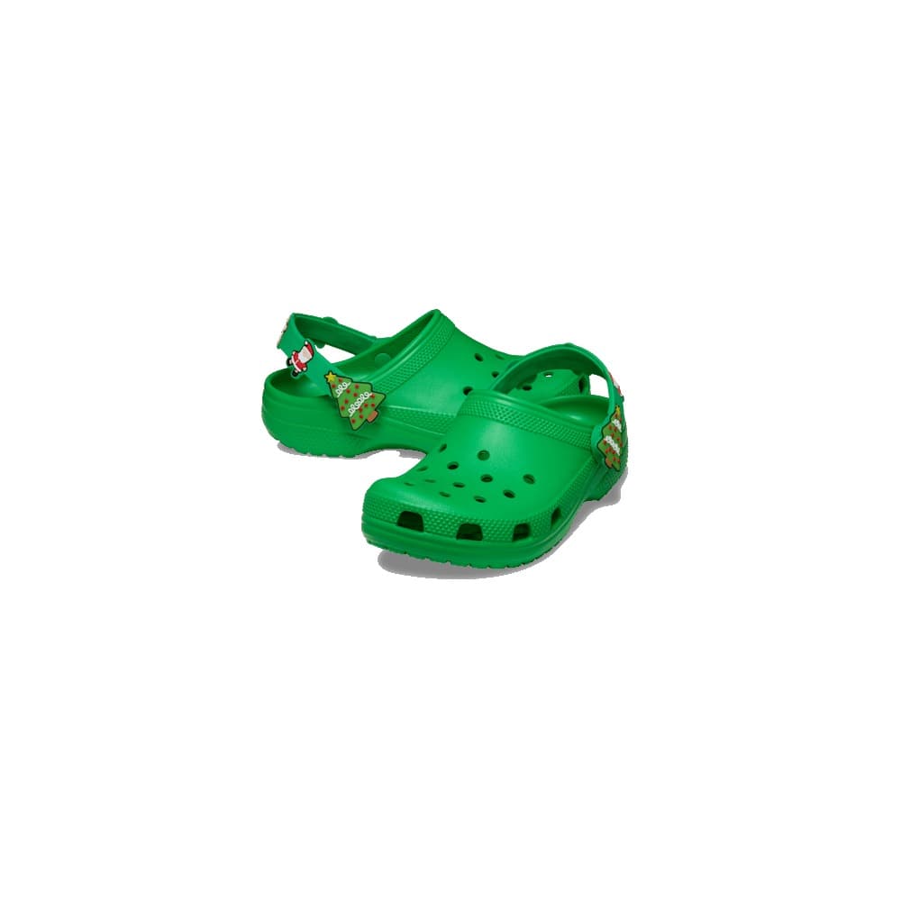 Crocs Kids Holiday Icon Lights Clog - Grass Green