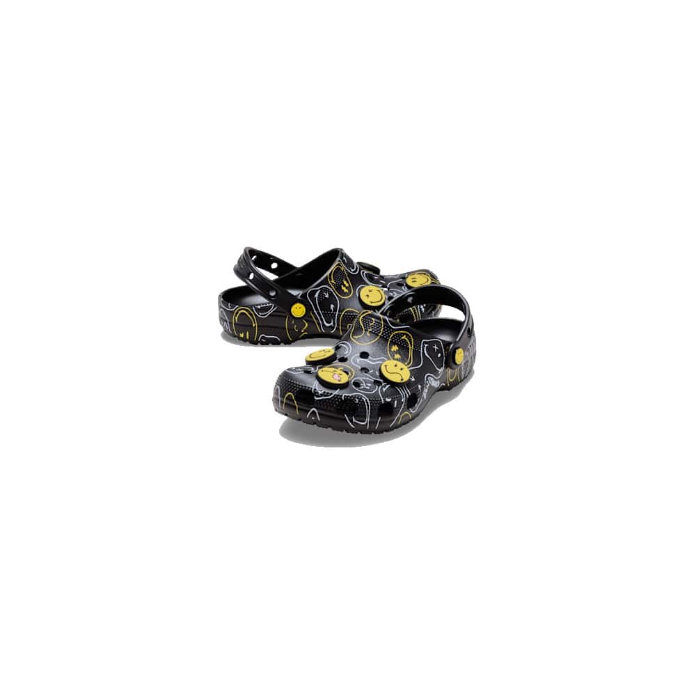 Crocs Smiley Classic Clog - Multi