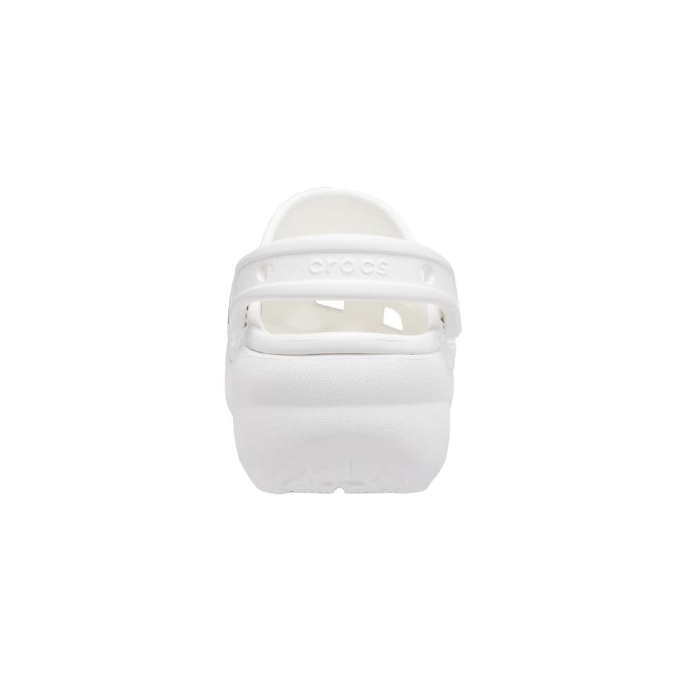 Crocs Womens Classic Platform Clog - White
