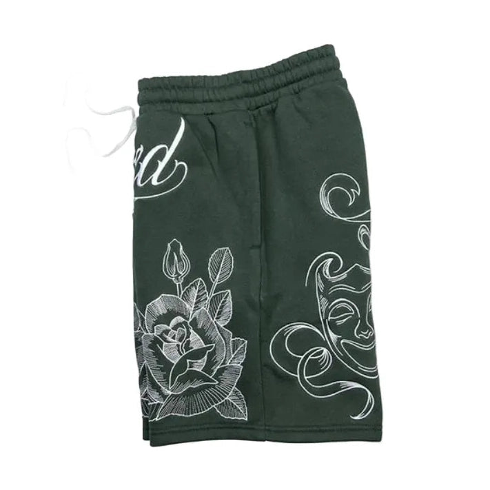 DGK Saints Shorts - Forest Green