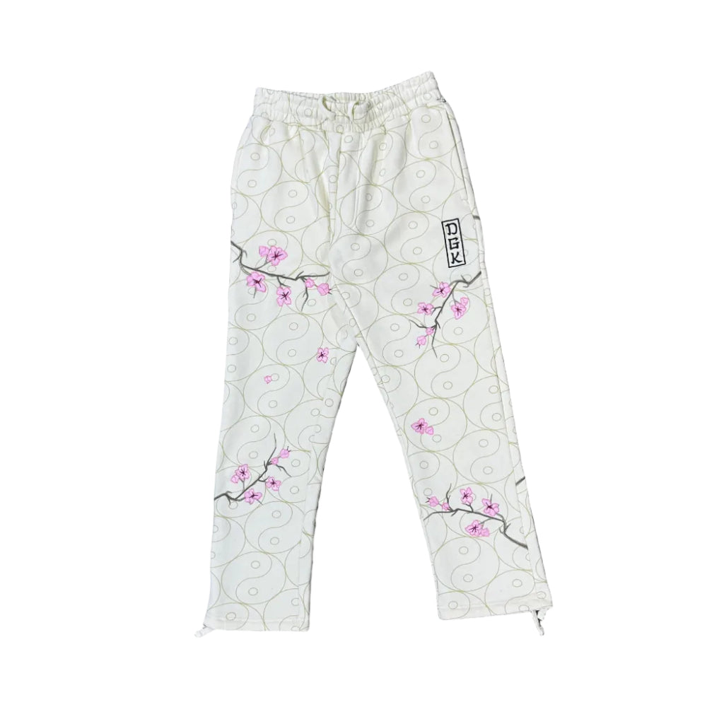 DGK Unity Fleece Track Pant - Cream
