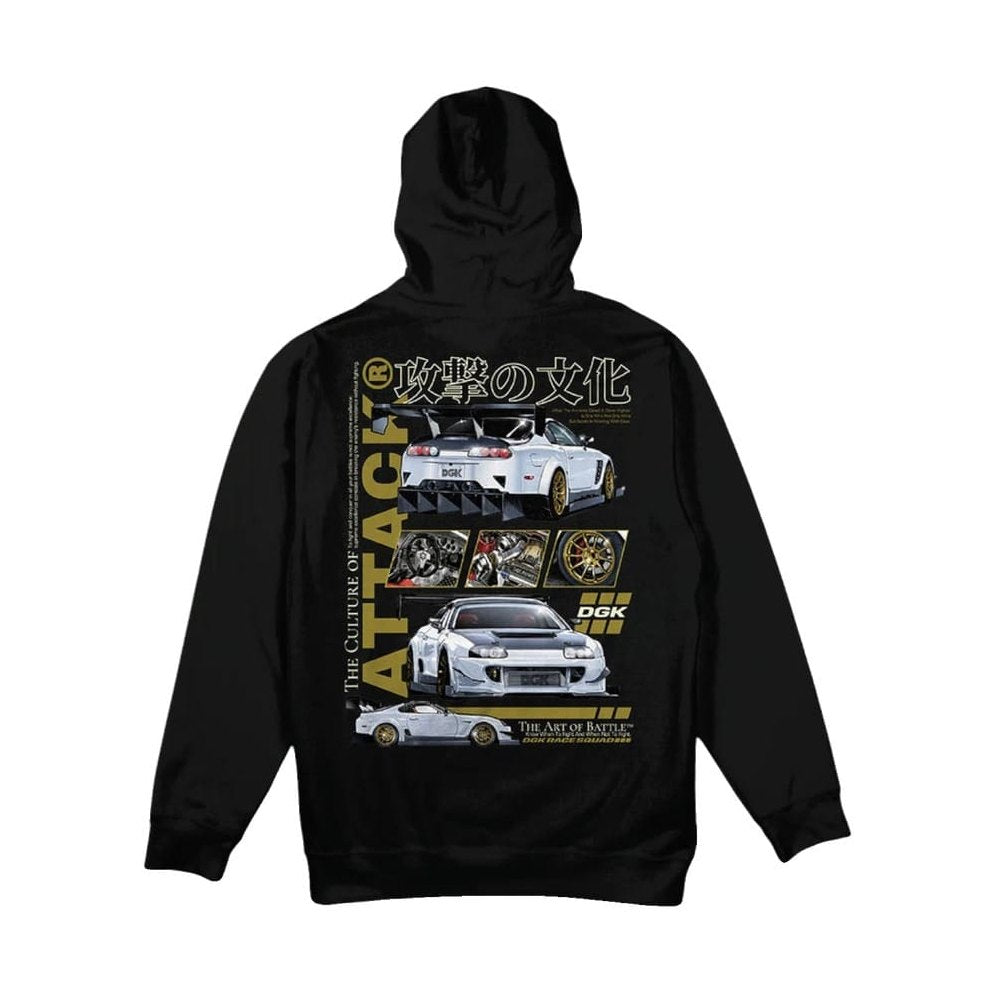 DGK Attack Hoodie - Black