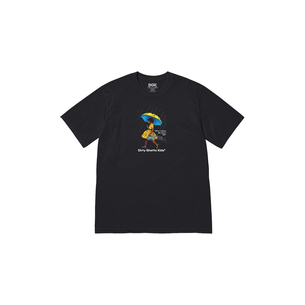 DGK Rain Or Shine T-Shirt - Black