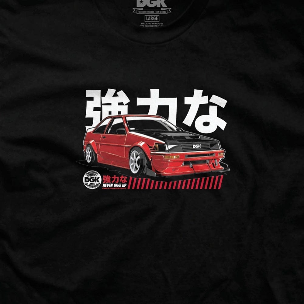 DGK Twin Cam Tee - Black