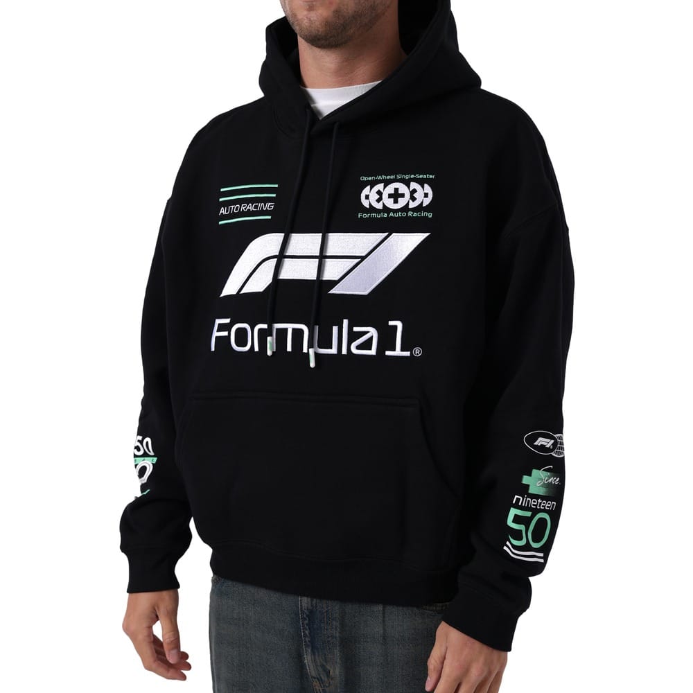 F1 Spark Box Hoodie - Black