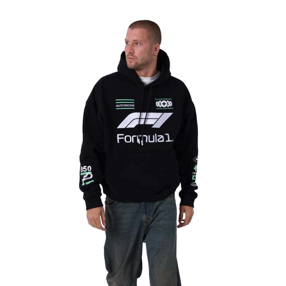 F1 Spark Box Hoodie - Black