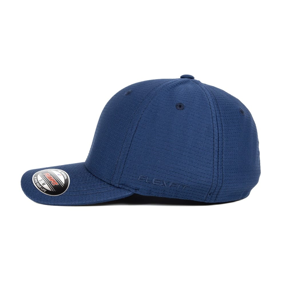 Flexfit Cool & Dry Callocks Tricot Fitted Cap - Navy