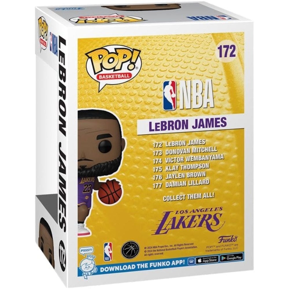 Funko NBA Lakers Lebron James Pop! Vinyl #172