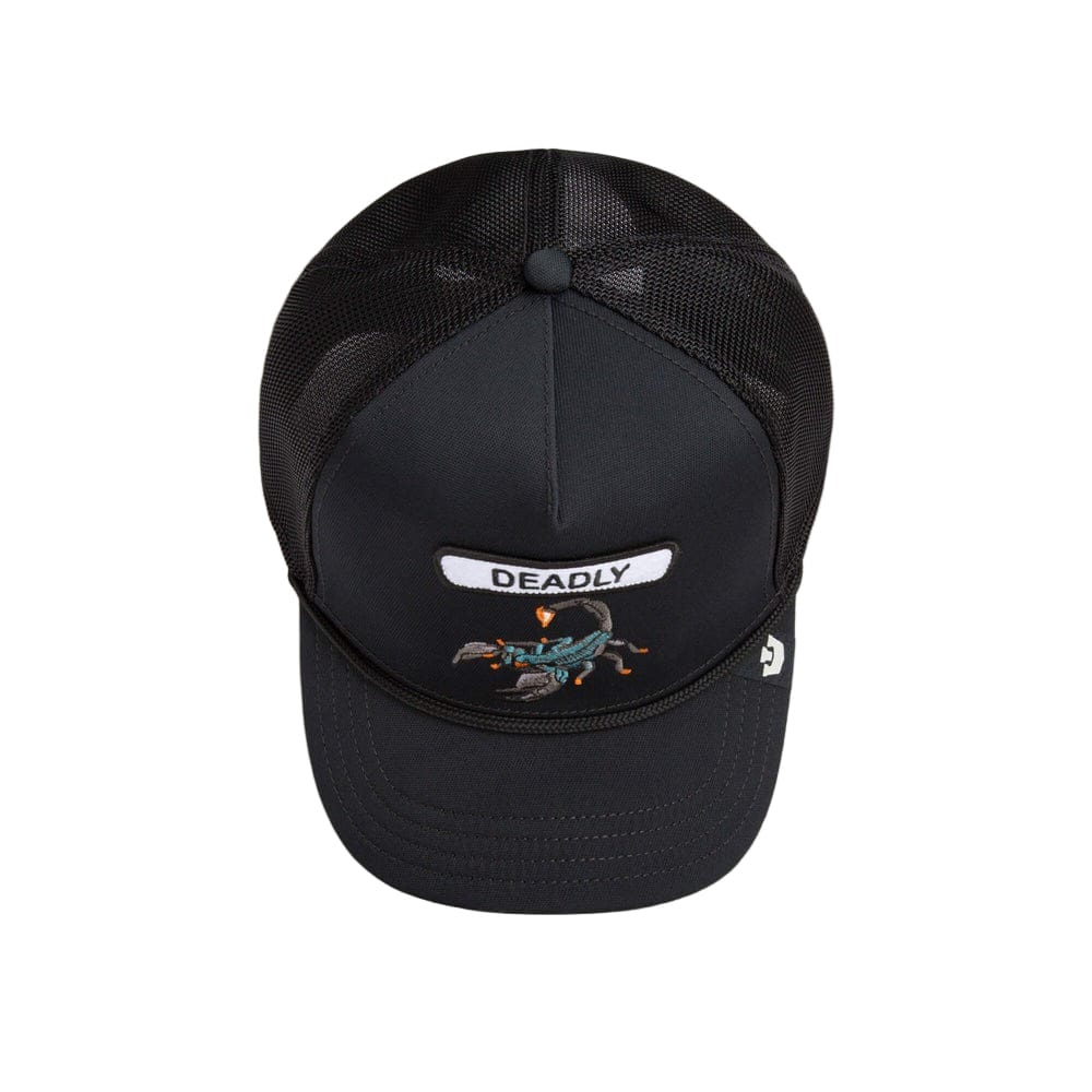 Goorin Bros GB2 Deadly Scorpion Trucker Snapback - Black