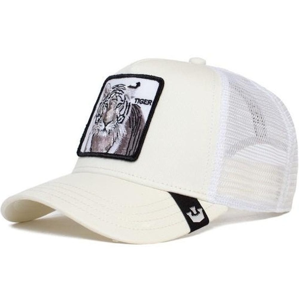 Goorin Bros The White Tiger Trucker Snapback - White