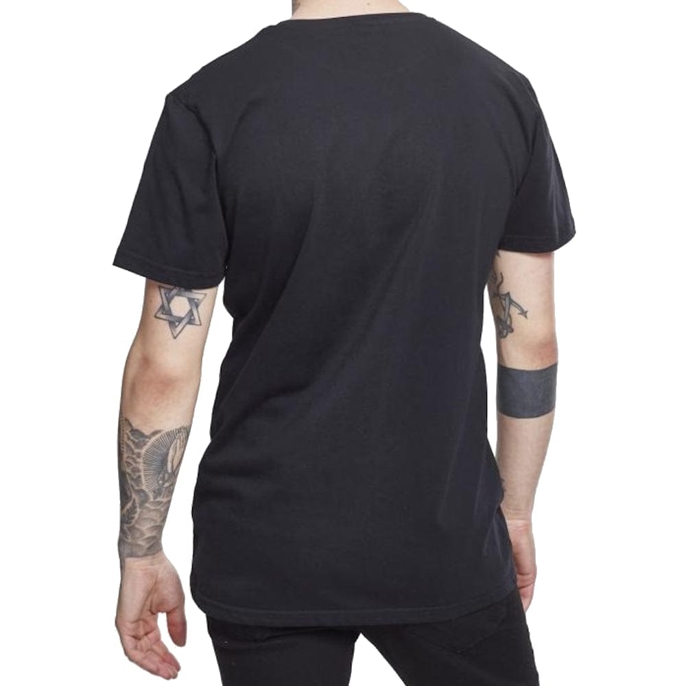 Merchcode Banksy's Graffiti Butterfly Tee - Black