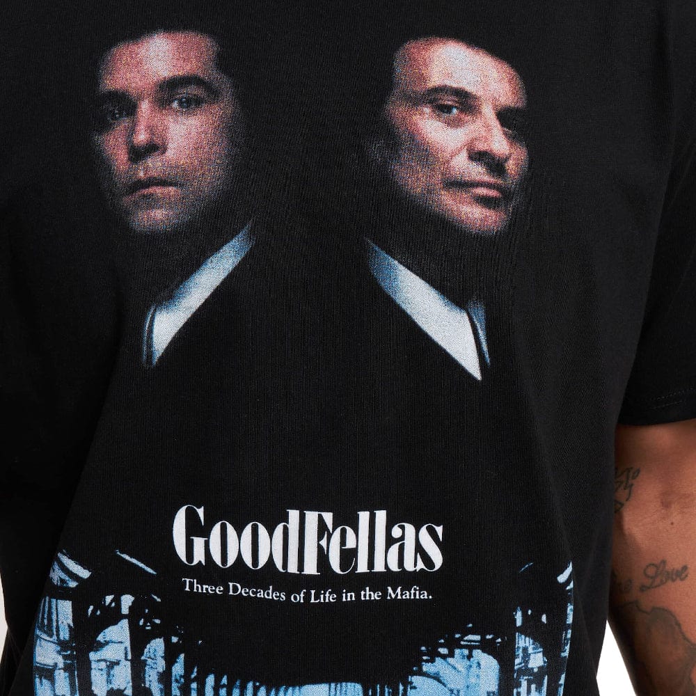 Mister Tee Goodfellas Poster Oversize Tee - Black