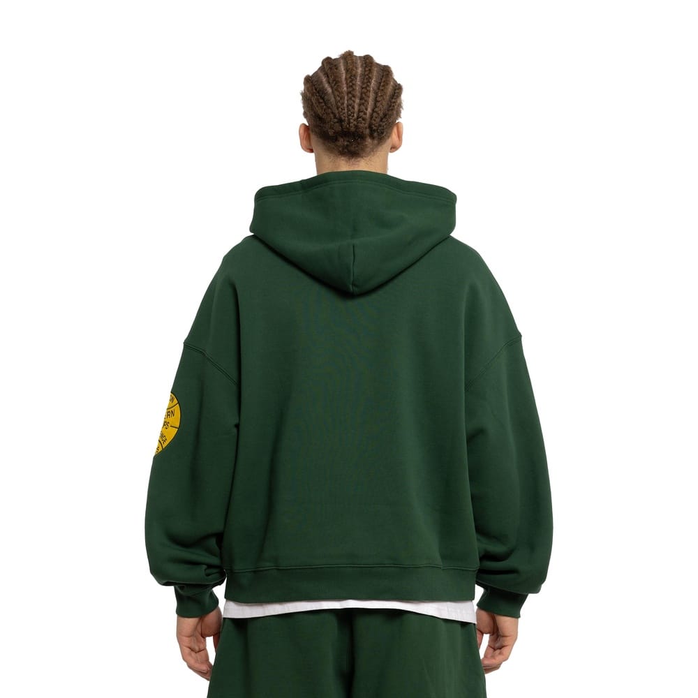 Mitchell & Ness  All American Hoodie Boston Celtics - Faded Dark Green