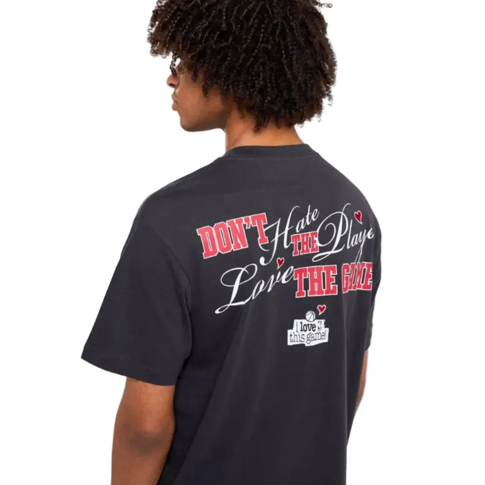 Mitchell & Ness Chicago Bulls Love & Hate Tee - Washed Black