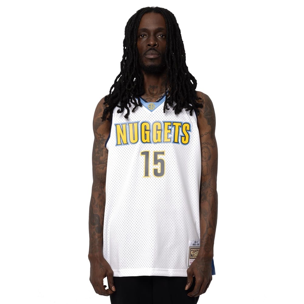 Mitchell & Ness Swingman Jersey Denver Nuggets Nikola Jokic  16/17 - White