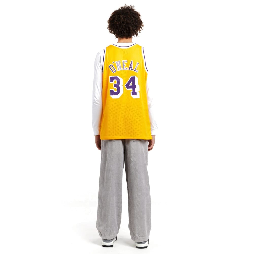 Mitchell & Ness Swingman Jersey Los Angeles Lakers Shaquille O'Neal Home 96-97 - Yellow