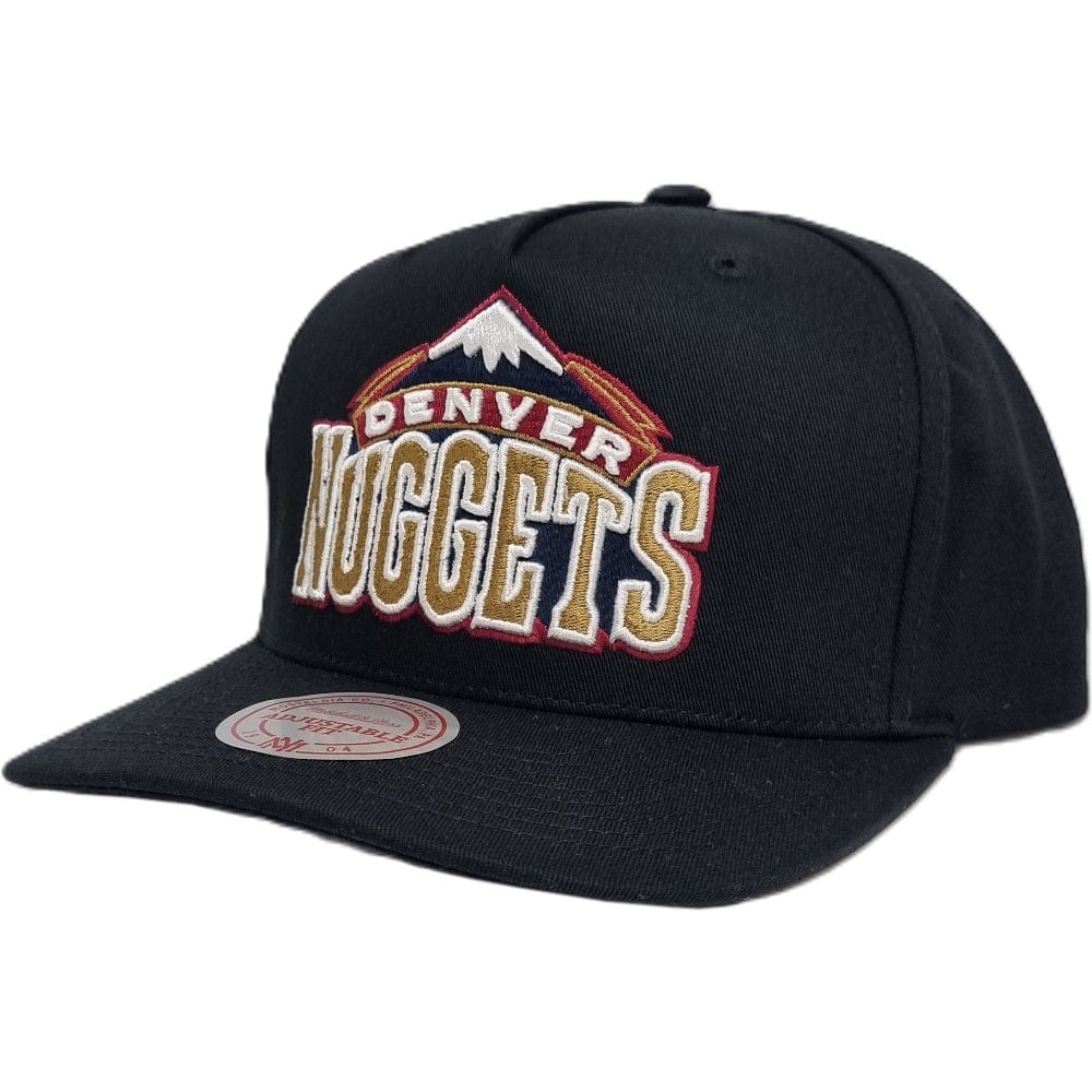 Mitchell & Ness Team Colour Logo MVP Snapback Denver Nuggets - Black