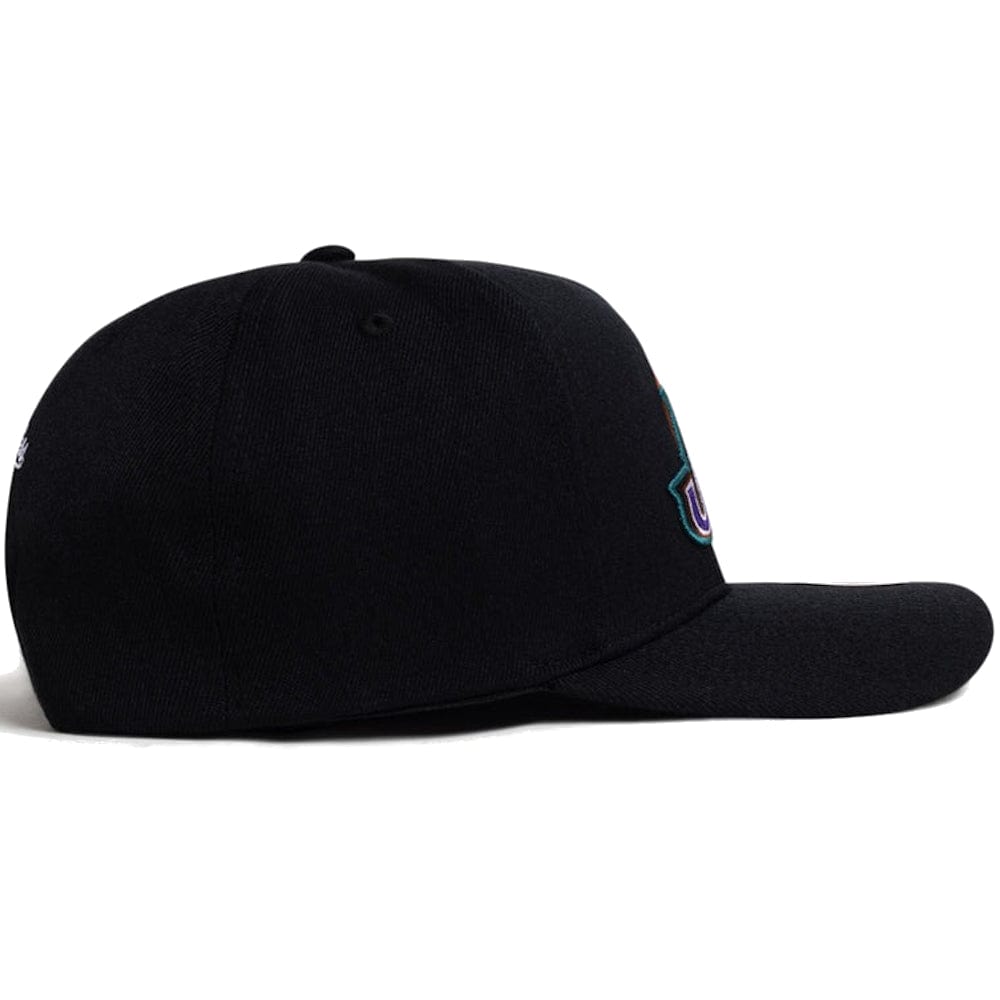 Mitchell & Ness Team Logo Classic Redline Stretch Snapback Utah Jazz - Black