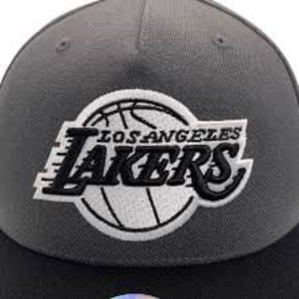 Mitchell & Ness X Flexfit 110 Snapback Los Angeles Lakers - Charcoal / Black