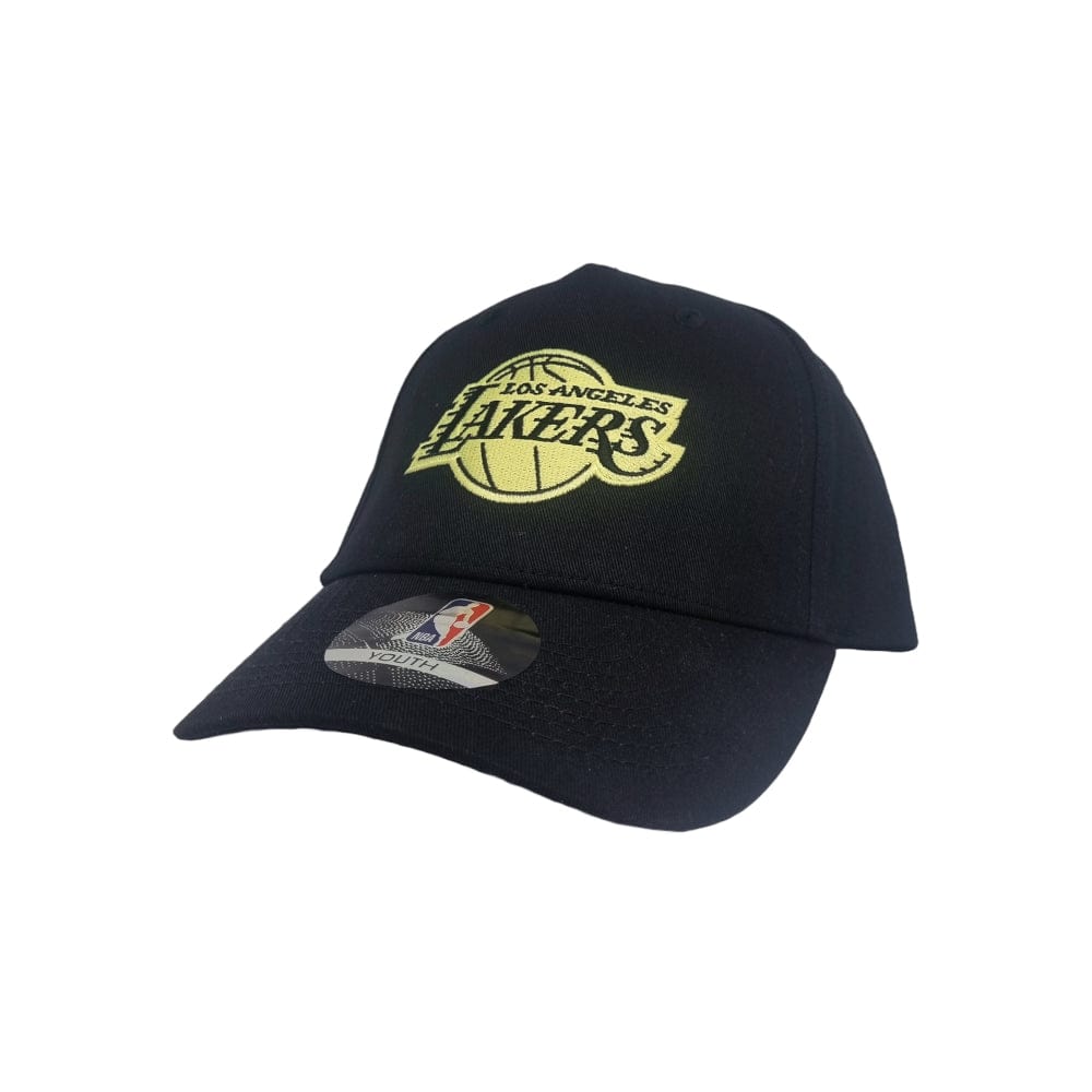 NBA Essentials Youth Neon Pinch Panel Snapback Los Angeles Lakers - Black