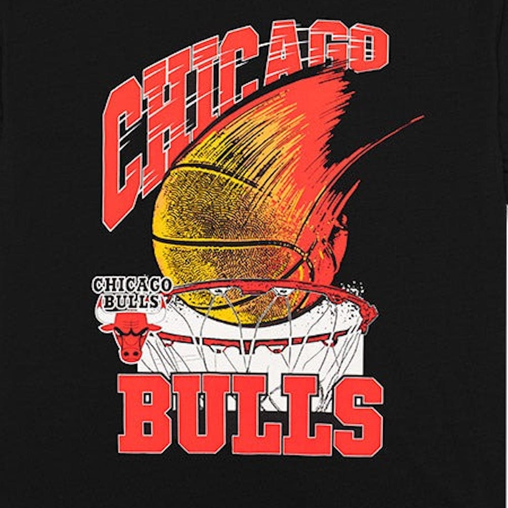 New Era Big Time Oversize Tee Chicago Bulls - Black