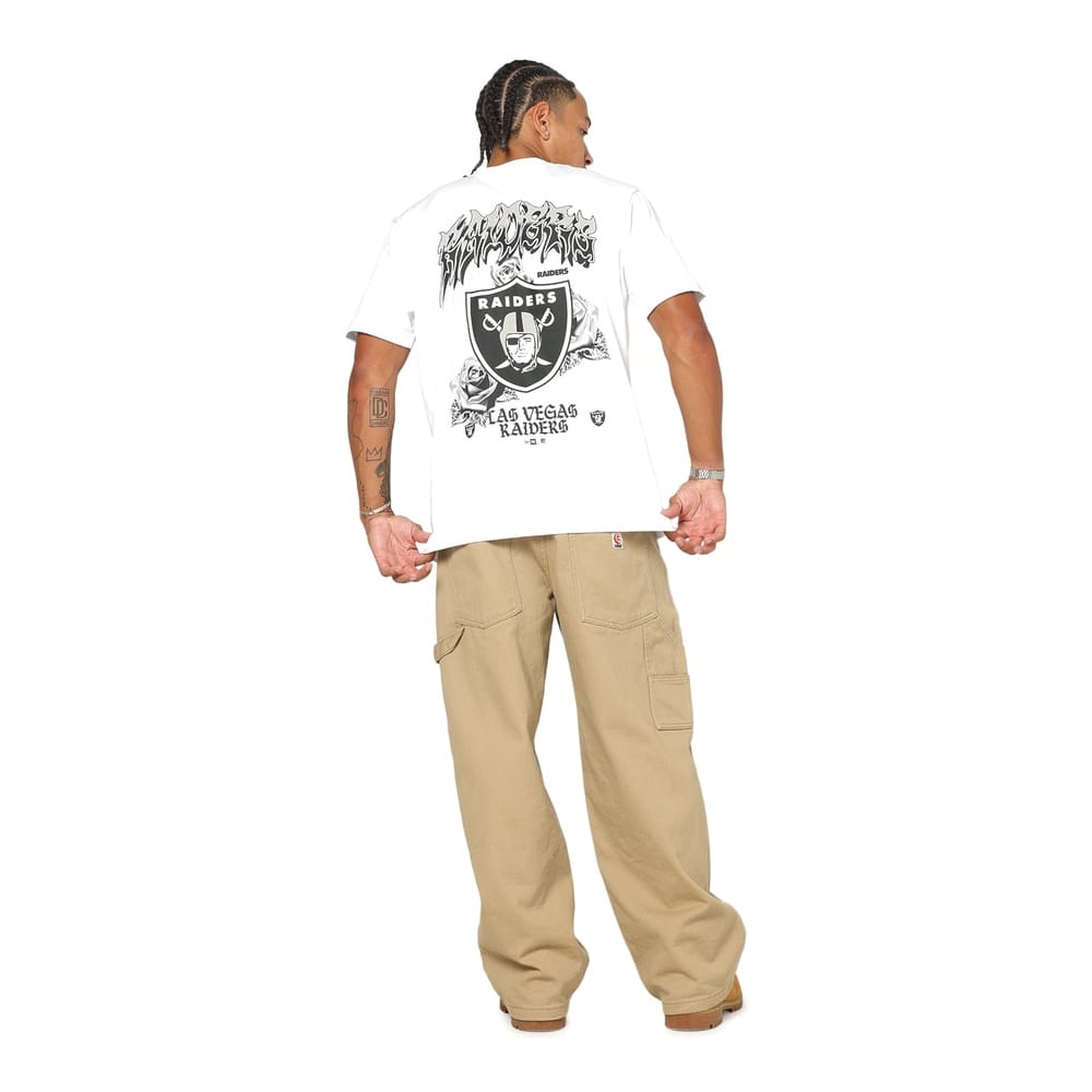 New Era NFL League Icon Tee Las Vegas Raiders - White