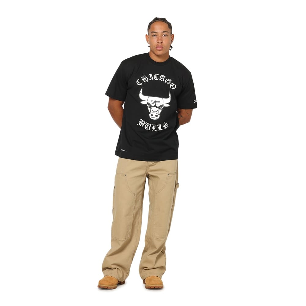New Era Pop Trend Oversized Tee Chicago Bulls - Black