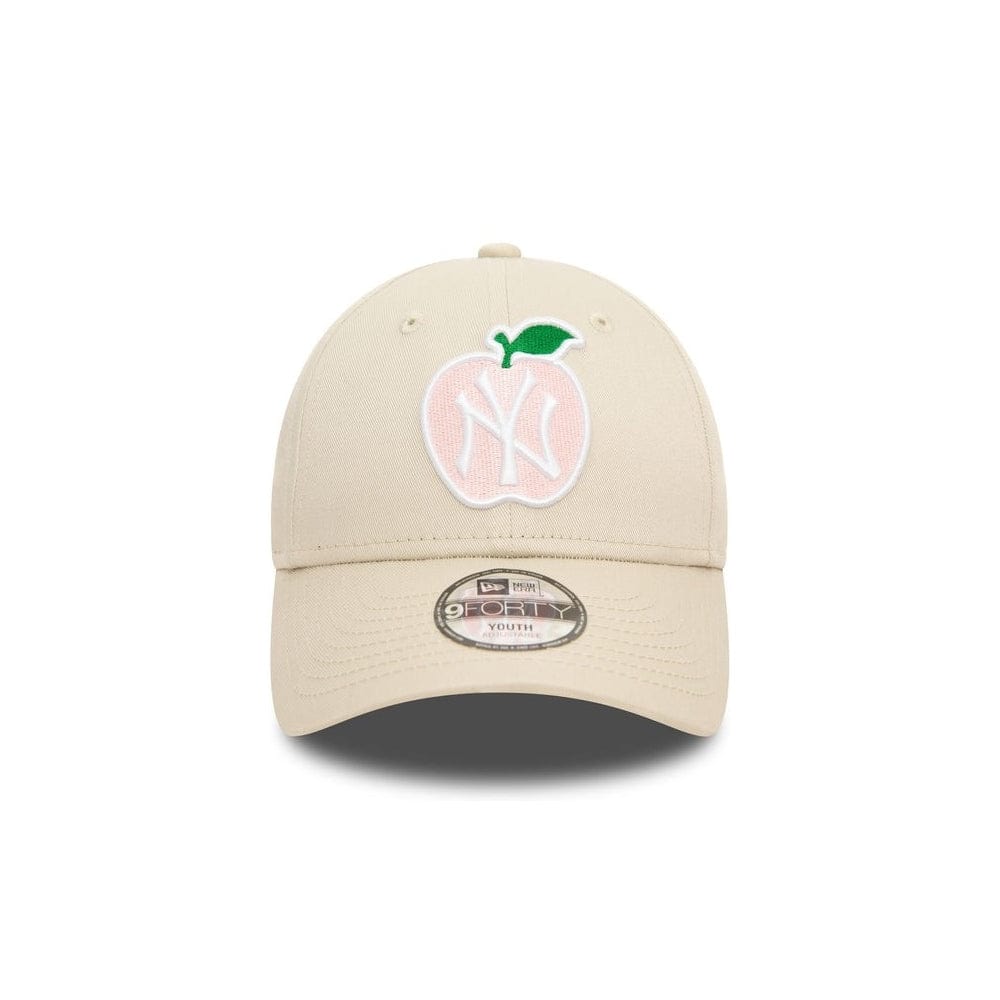 New Era Youth 9FORTY Apple Strapback New York Yankees - Stone