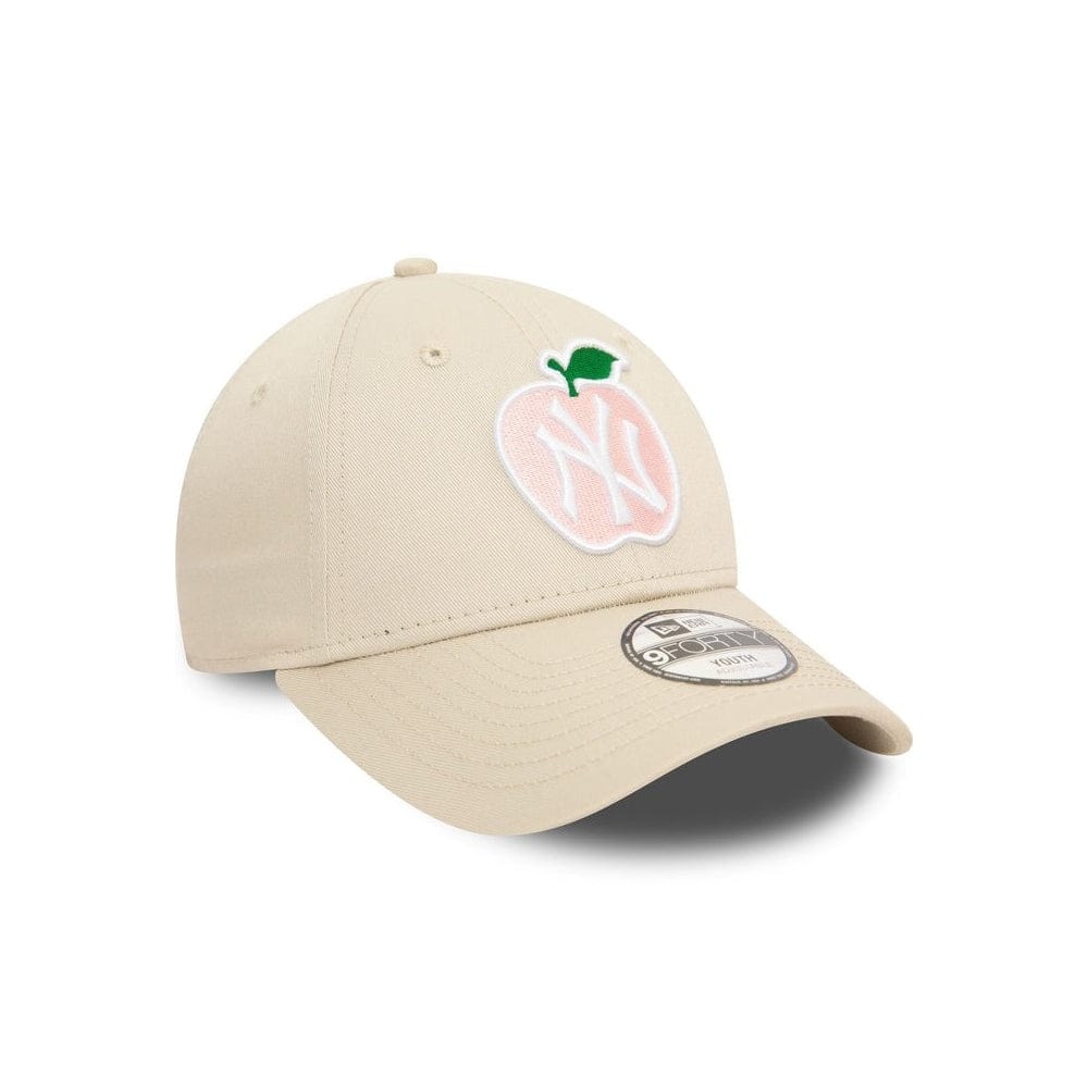 New Era Youth 9FORTY Apple Strapback New York Yankees - Stone