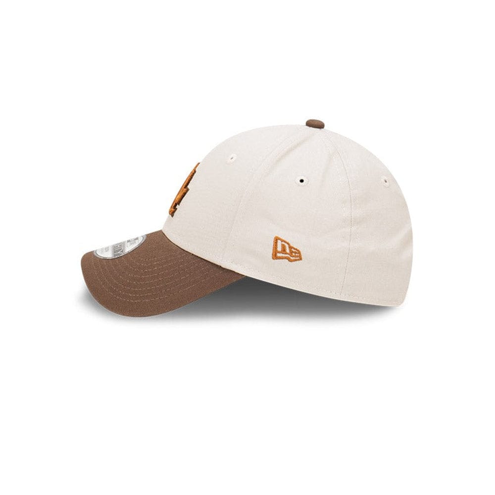 New Era Youth Caramel Wafer Snapback Los Angeles Dodgers - Stone / Walnut
